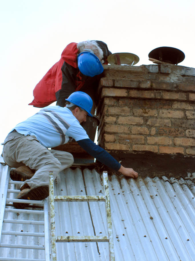 15 Watch out Roger!  Falling hard hat