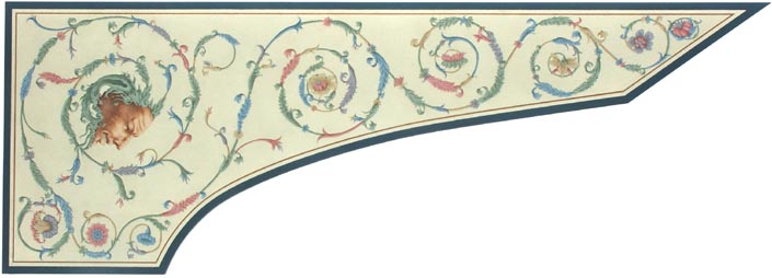 Outer lid decoration of instrument number 1