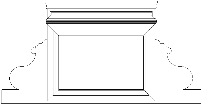 Drawing of the simple music desks