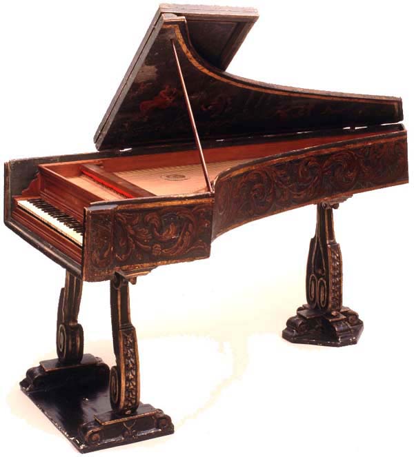 Anonymous single-manual Neapolitan harpsichord, Russell Collection