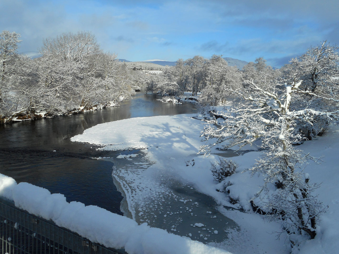 10 The River Spey from the Kingussie Bridge