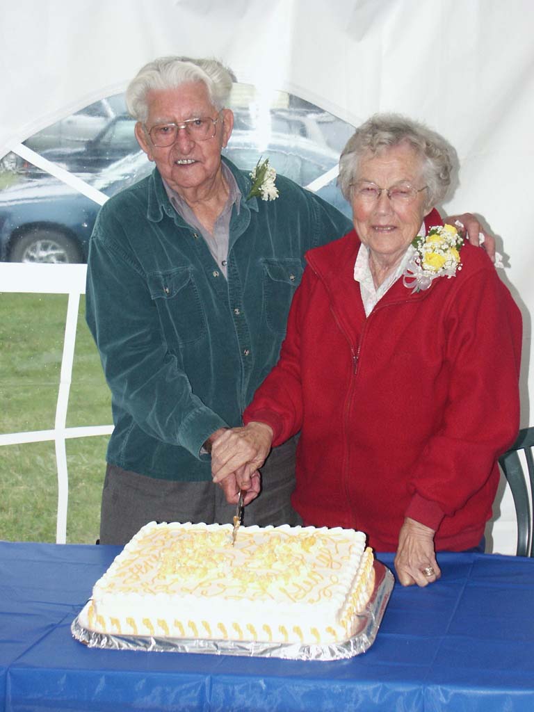 Mom and Dad and cake 3