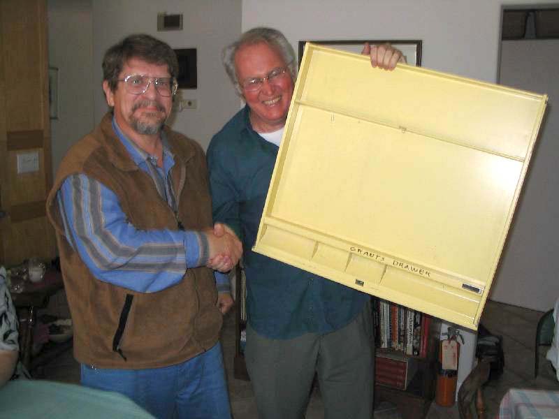 Gary presents Grant with his drawer