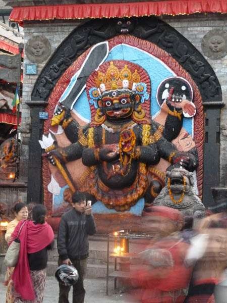 11 Hindu Devil in Durbar Square