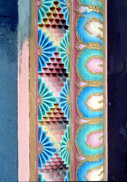 21 Detail of Gompa door