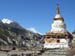 11 Tilicho Peak and a stupa