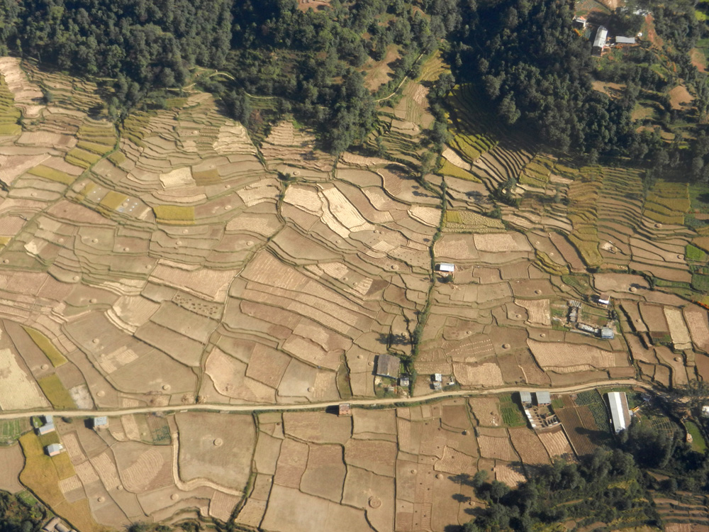 07 Rice paddies near Kathmandu