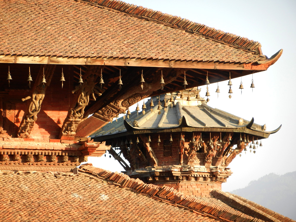 12 Temple roof details