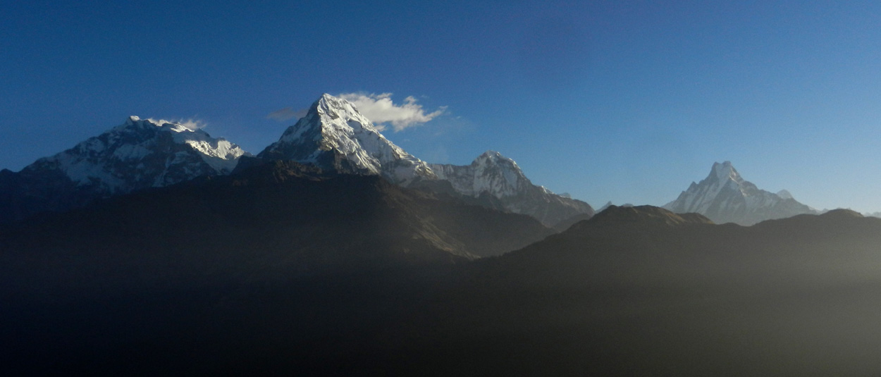 17 The Annapurna Group in the sunlight