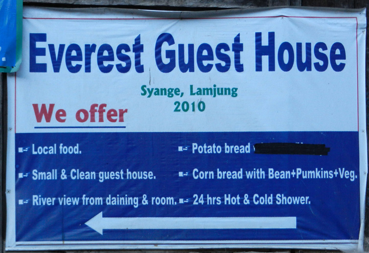 03 Guest house in Syange