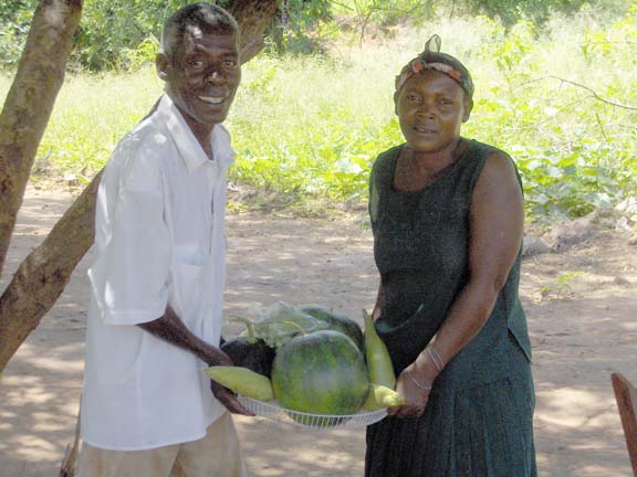 11 Rogers and his wife bearing gifts